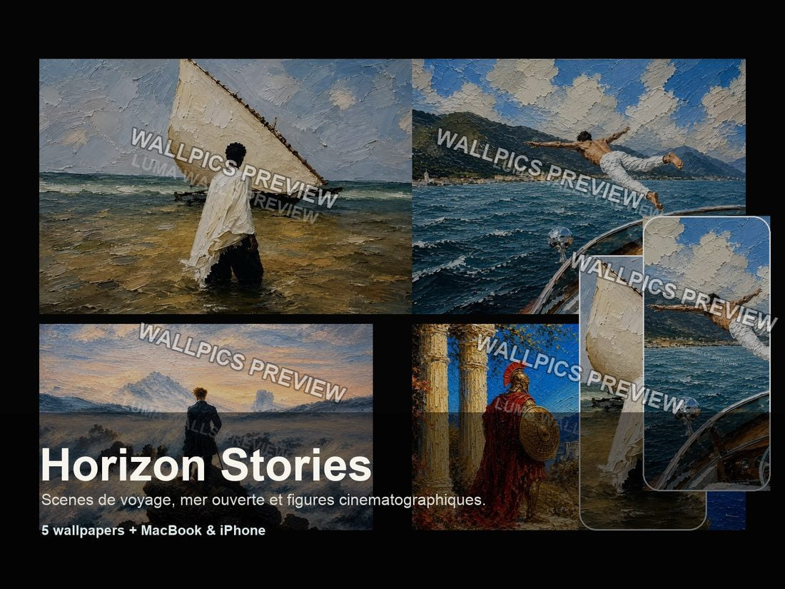 Horizon Stories pack de fonds d'écran