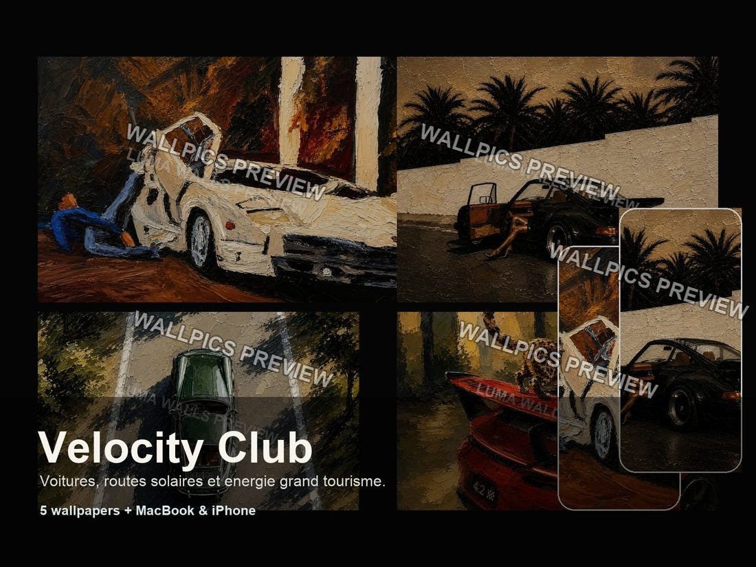 Velocity Club pack de fonds d'écran